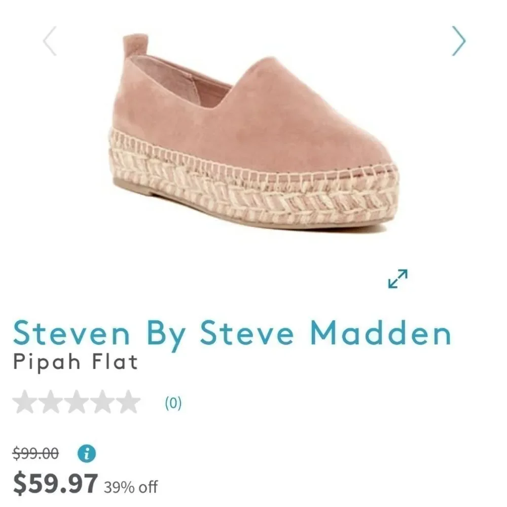 Steve Madden Pipah Flat Espadrilles